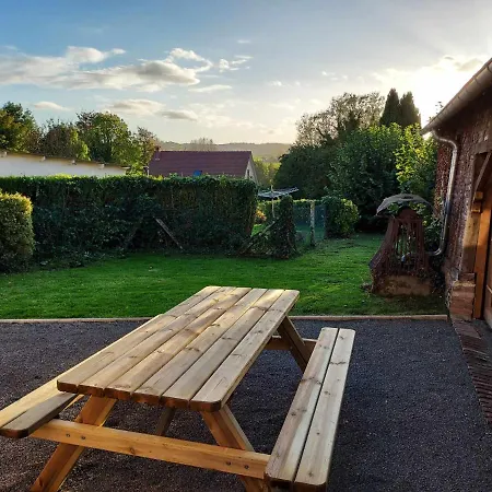 בית נופש Le Refuge De Normandie Avec Et Cheminee